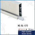 Outer surface fixing aluminum profile inner slot fixing glass door threshold seal strip